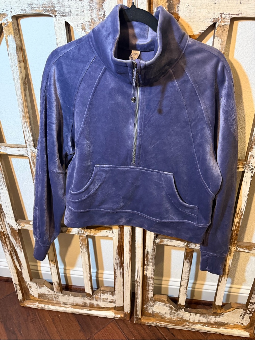 lululemon athletica Plush Lavender Half-Zip Teddy Jacket